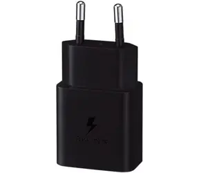 SAMSUNG EP-T2510 25W adaptér černá / USB-C nabíječka / rychlé nabíjení / bez kabelu  