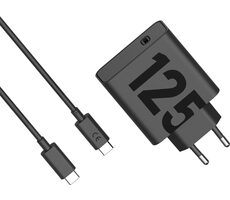 Motorola TurboPower 125W USB-C černá / Nabíječka do sítě / 1m / 6.5 A 