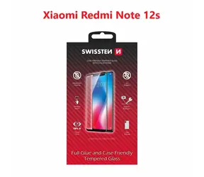 SWISSTEN FULL GLUE COLOR FRAME CASE FRIENDLY pro XIAOMI REDMI NOTE 12s černá