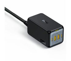 AOHi Magcube PRO GaN stolní nabíječka černá / 2x USB-C / 2x USB-A / 120W 