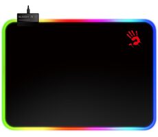 A4tech BLOODY MP-35N černá / Herní podložka pod myš / RGB / Rozměry 350 x 250 x 4 mm