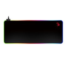 A4tech BLOODY MP-75N černá / Herní podložka pod myš a klávesnici / RGB / Rozměry 750 x 300 x 4 mm