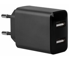 AVACOM HomeNOW 2 Síťová duální USB-A nabíječka / 2x USB-A (F) / 17W / 5V / 3.4A