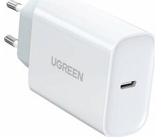 UGREEN Rychlonabijecí adaptér bílá / USB-C / 30W / PD3.0 / QC4.0
