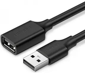 UGREEN US103 Prodlužovací kabel USB-A (M) - USB-A (F) 5m černá