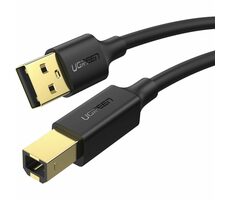 UGREEN Kabel USB-A (M) - USB-B (M) 1.5m černá