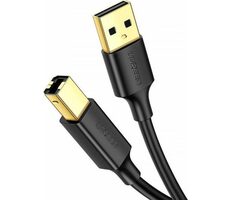 UGREEN Kabel USB-A (M) - USB-B (M) 5m černá