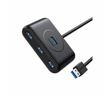 UGREEN Dokovací stanice 0.5m černá / 4x USB-A 3.0 (F)