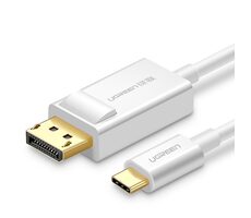 UGREEN MM139 Kabel USB-C (M) - DisplayPort (M) 1.5m bílá / 4K