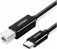 UGREEN Kabel USB-C 2.0 (M) - USB-B 2.0 (M) 2m černá 