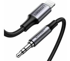 UGREEN 70509 Kabel Lightning (M) - 3.5mm Jack (M) 1m černá