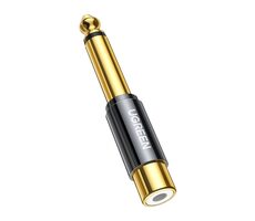 UGREEN 80731 Adaptér 6.35mm Jack (M) - 3.5mm Jack (F) šedá