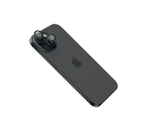 FIXED Camera Glass Ochranná skla čoček fotoaparátů pro Apple iPhone 15/15 Plus Space Grey