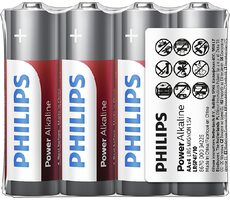 Philips LR6P4F/10 baterie AA Power Alkaline - 4ks