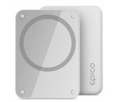 Epico Bezdrátová MagSafe power banka 4200mAh šedá