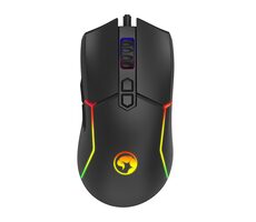Marvo M655 černá / Optická myš / 12000 DPI / podsvícení / USB-A / 1.8m