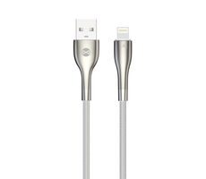 Forever Sleek Kabel USB-A (M) - Lightning (M) 1m bílá / 2.4 A 