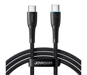 Joyroom SA32-CC3 Nabíjecí kabel USB-C (M) - USB-C (M) 60W 1.0m černá