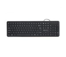 Powerton WPK102 US layout černá / Klávesnice / membránová / USB / US layout