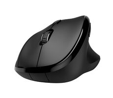 Powerton CLOE černá / Bezdrátová myš / optická / 1600 DPI / 6 tlačítek