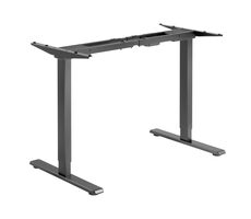 Powerton Rám stolu černá / Elektricky nastavitelná výška / 72 až 120 cm / nosnost 100 kg