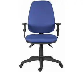 Powerton Anna modrá / Kancelářské ergonomické křeslo / nosnost 120 kg