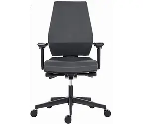 Powerton Sima šedá / Kancelářské ergonomické křeslo / nosnost 130 kg 