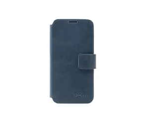 FIXED ProFit Kožené pouzdro typu kniha pro Apple iPhone 15 Pro Max modrá