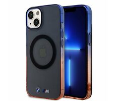 BMW "M" Collection IML Gradient Bumper MagSafe Kryt pro Apple iPhone 15 Plus šedá