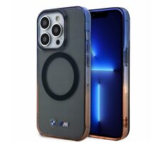 BMW "M" Collection IML Gradient Bumper MagSafe Kryt pro Apple iPhone 15 Pro Max šedá