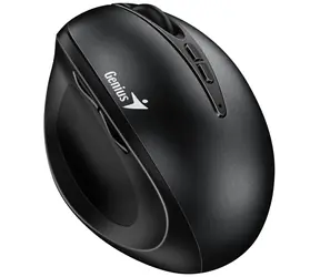 GENIUS Ergo 8300S černá / vertikální bezdrátová myš / 1600 dpi / 7 tlačítek / 2.4GHz