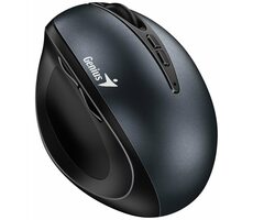 GENIUS Ergo 8300S šedá / vertikální bezdrátová myš / 1600 dpi / 7 tlačítek / 2.4GHz