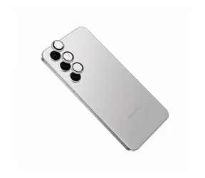 FIXED Ochranná skla čoček fotoaparátů Camera Glass pro Samsung Galaxy S24 stříbrná