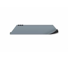 Uniq Hagen Inteligentní oboustranná podložka na stůl s magnetickými držáky na kabely černo-modrá / 682x350x1 mm
