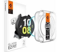 Spigen Glass tR EZ Fit ochranné sklo pro Samsung Galaxy Watch6 44mm čirá 2 ks 