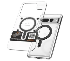 Spigen OneTap Ring Magnetic Plate MagSafe kroužek černá
