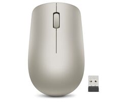 Lenovo 530 béžová / Bezdrátová myš / 1200 DPI / 2.4GHz Nano USB dongle / 1x AA