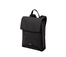 Samsonite ZALIA 3.0 Backpack W/Flap černá / Batoh na 14.1" notebook se skládací klopou
