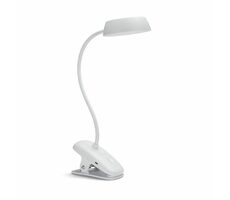 Philips Donutclip 3W bílá / LED lampička s klipem / 175LM / 4000K / IP20 / stmívatelná
