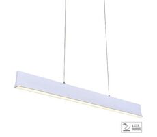 Luxera OBLO závěsné LED svítidlo bílá / 30W / 1800lm / 4000K / stmívatelné