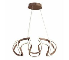 Luxera PASSO závěsné LED svítidlo hnědá / 1x38W / 2520lm / 3000K