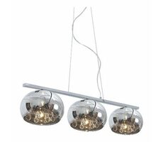 Luxera SPHERA závěsné svítidlo G9 chrom / 3x33W / IP20