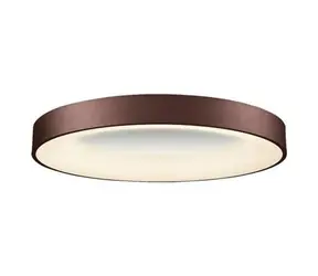 Luxera GENTIS stropní stmívatelné LED svítidlo hnědá / 75W / 4700lm / 4000K