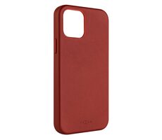 FIXED MagLeather s podporou MagSafe Kožený zadní kryt pro Apple iPhone 12/12 Pro červená