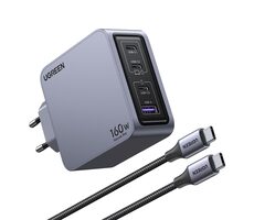 UGREEN Nexode 4-port GaN Rychlonabíječka 160 W / 2x USB-C / USB