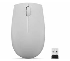 Lenovo 300 Wireless šedá / Bezdrátová myš / 1000 DPI / 2.4GHz USB-A dongle / 1x AA