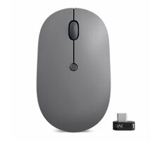 Lenovo Go USB-C Wireless šedá / Bezdrátová myš / 2400 DPI / 2.4GHz USB-C dongle