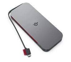 Lenovo Go Wireless Mobile Power Bank 10000 mAh šedá / 27W / 1x USB-C(F) / 1x USB-C(M)  / Qi@15W / PD3.0