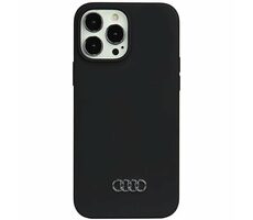 Audi Silicone Zadní Kryt pro Apple iPhone 13 Pro Max černá