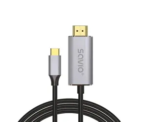 SAVIO CL-170 Kabel USB-C - HDMI 2.0B 1m